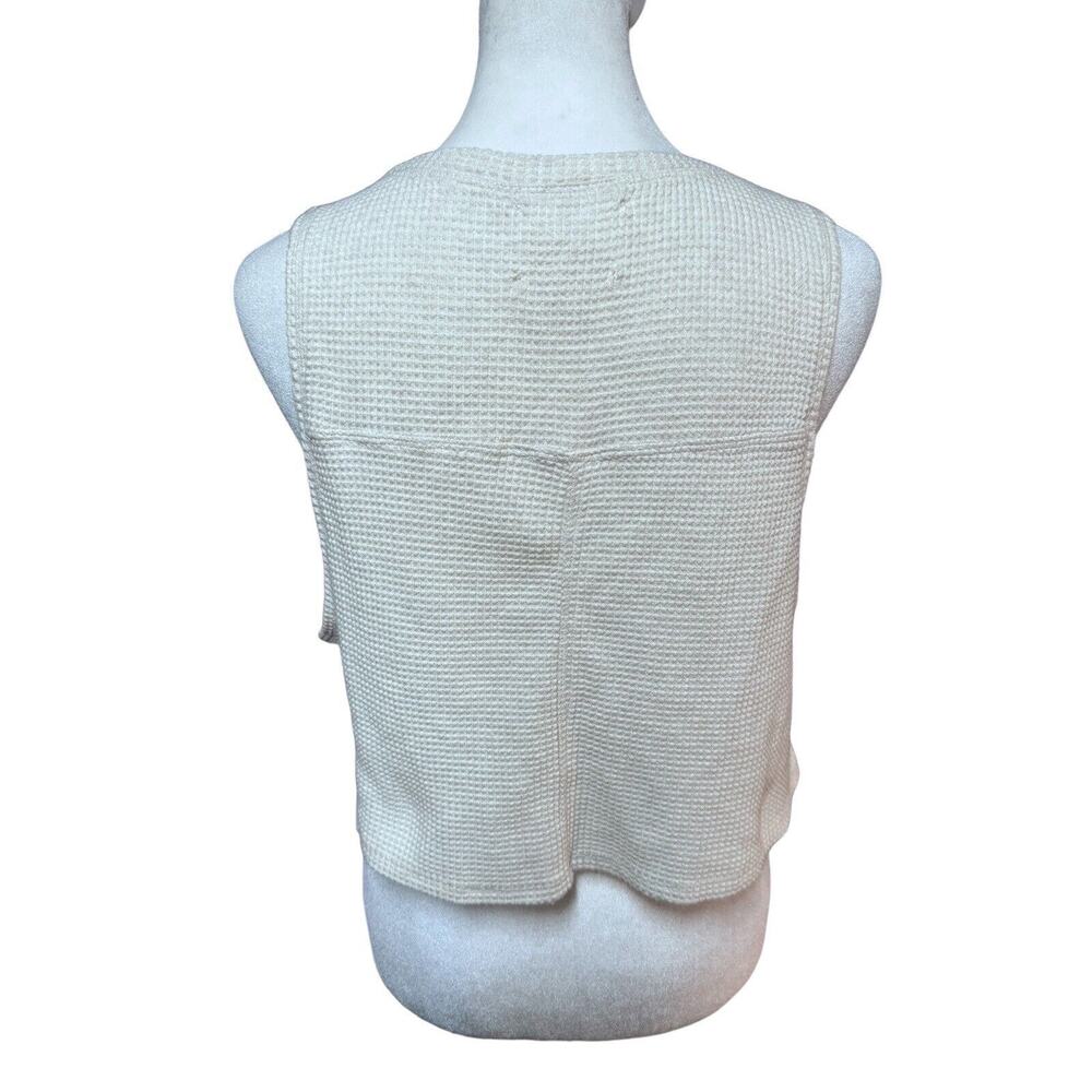 OFFLINE BY AERIE Womens Wow Waffle Knit Chihuahua Crop Tank Top, Size M, NEW - Picture 7 of 12